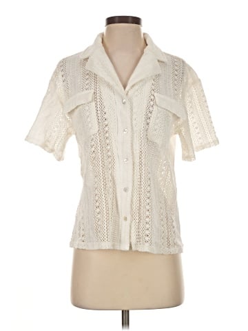 Lulus Short Sleeve Blouse (view 1)