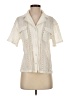 Lulus 100% Cotton Ivory Short Sleeve Blouse Size XS - photo 1