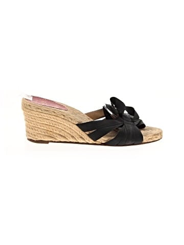 Christian Louboutin Grosgrain Ribbon Tiburon 70mm Wedges (view 1)
