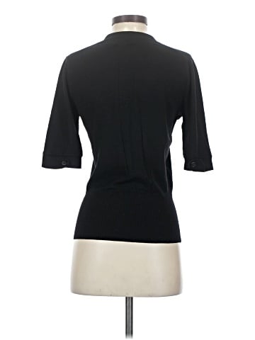 Pink Tartan Wool Cardigan (view 2)