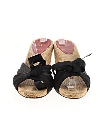 Christian Louboutin Grosgrain Ribbon Tiburon 70mm Wedges (view 2)