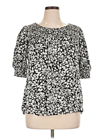 Terra & Sky 3/4 Sleeve Blouse (view 1)
