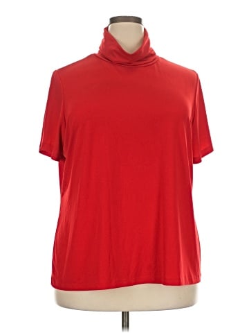 Susan Graver Short Sleeve Turtleneck (view 1)
