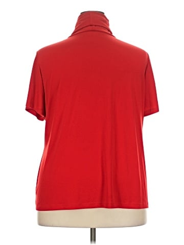 Susan Graver Short Sleeve Turtleneck (view 2)