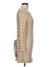 GB Stripes Tan Casual Dress Size L - photo 4