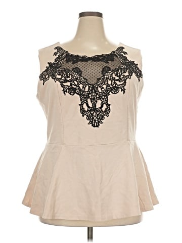 City Chic Sleeveless Blouse (view 1)