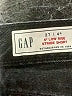 Gap 100% Cotton Stars Black Denim Shorts Size 27 waist - photo 3