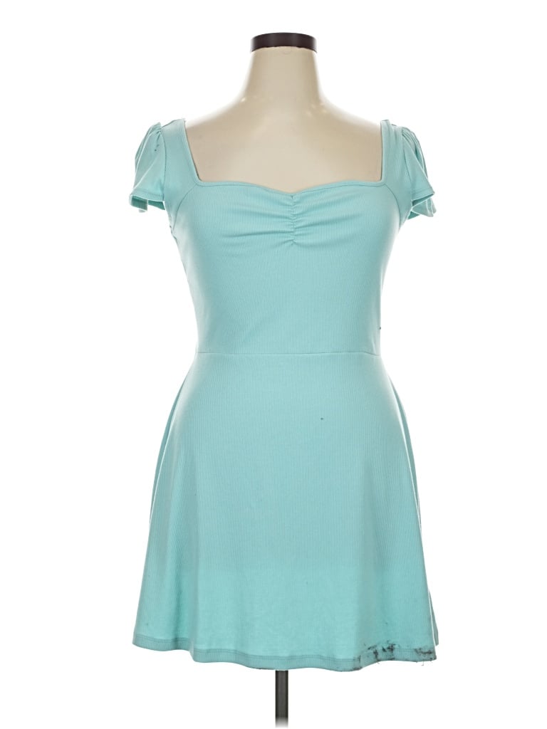 Pre-owned Wild Fable Cocktail Dress In Teal