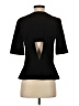A.L.C. Black Short Sleeve Turtleneck Size S - photo 2