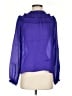 Maje 100% Viscose Purple 3/4 Sleeve Blouse Size Sm (1) - photo 1
