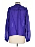 Maje 100% Viscose Purple 3/4 Sleeve Blouse Size Sm (1) - photo 2