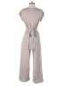Caution to the Wind Chevron-herringbone Gray Jumpsuit Size M - photo 2