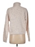 Jessica Simpson Metallic Silver Turtleneck Sweater Size M - photo 2