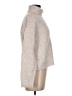 Jessica Simpson Metallic Silver Turtleneck Sweater Size M - photo 4