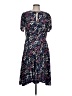 Lewit 100% Silk Floral Blue Casual Dress Size 12 - photo 1