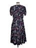 Lewit 100% Silk Floral Blue Casual Dress Size 12 - photo 2