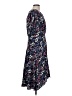 Lewit 100% Silk Floral Blue Casual Dress Size 12 - photo 5