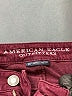American Eagle Outfitters Color Block Burgundy Jeans Size 10 - photo 7