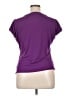 Worthington Purple Short Sleeve Top Size XL - photo 2