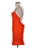 Zara Orange Cocktail Dress Size S - photo 5