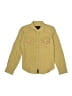 True Religion 100% Cotton Solid Yellow Long Sleeve Button-Down Shirt Size 7 - photo 1