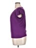 Worthington Purple Short Sleeve Top Size XL - photo 5