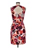 Eliza J 100% Polyester Print Orange Cocktail Dress Size 6 - photo 2