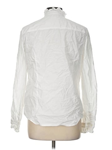 J.Crew Factory Store Long Sleeve Button-Down Shirt (view 2)