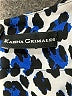 Karina Grimaldi Animal Print Blue Jumpsuit Size XXS (estimated) - photo 4
