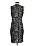 Vince Camuto Animal Print Black Cocktail Dress Size S - photo 2