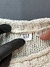Gap Tweed Ivory Turtleneck Sweater Size XS - photo 7