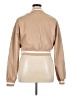 AQ-Sport Solid Stripes Tan Jacket Size 1X - photo 2