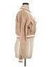 AQ-Sport Solid Stripes Tan Jacket Size 1X - photo 4