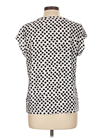 Anne Klein Short Sleeve Blouse (view 2)