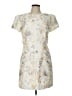 Milly 100% Polyester Ivory Cocktail Dress Size 12 - photo 1
