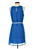 Pink Owl 100% Polyester Solid Blue Cocktail Dress Size S - photo 2