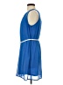 Pink Owl 100% Polyester Solid Blue Cocktail Dress Size S - photo 5