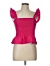 Roller Rabbit 100% Cotton Pink Sleeveless Top Size L - photo 1