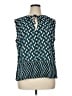 Worthington 100% Polyester Teal Sleeveless Blouse Size XL - photo 1