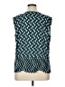 Worthington 100% Polyester Teal Sleeveless Blouse Size XL - photo 2