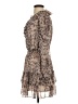 Generation Love 100% Polyester Animal Print Brown Cocktail Dress Size S - photo 5