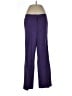 Judith Hart Solid Purple Silk Pants Size 12 - photo 1