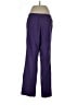 Judith Hart Solid Purple Silk Pants Size 12 - photo 2