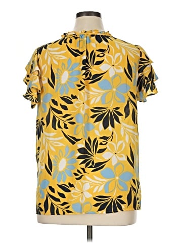 Liz Claiborne Short Sleeve Blouse (view 2)