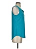 Ellen Tracy Teal Sleeveless Blouse Size S - photo 4
