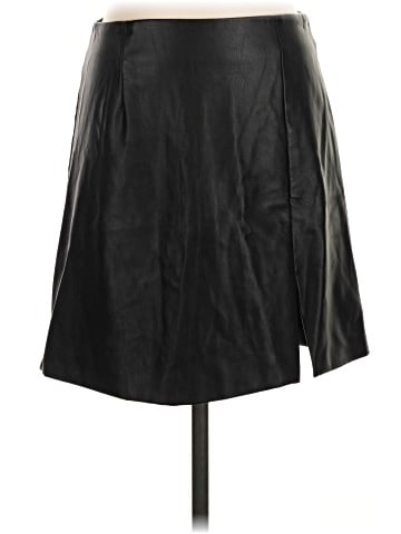 Maeve by Anthropologie Faux Leather Skirt (view 1)