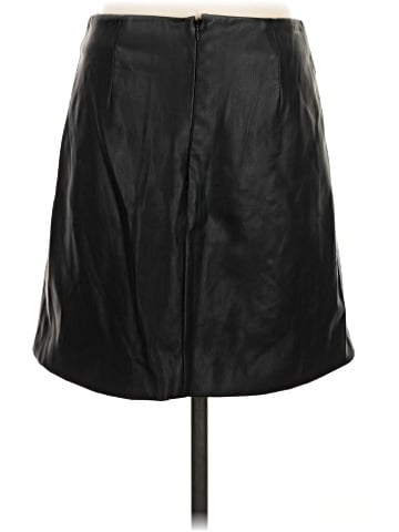 Maeve by Anthropologie Faux Leather Skirt (view 2)