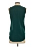 Theory 100% Polyester Green Sleeveless Blouse Size P (petite) - photo 2