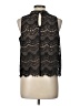 Haute Monde 100% Polyester Black Sleeveless Blouse Size L - photo 2
