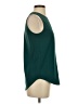 Theory 100% Polyester Green Sleeveless Blouse Size P (petite) - photo 4